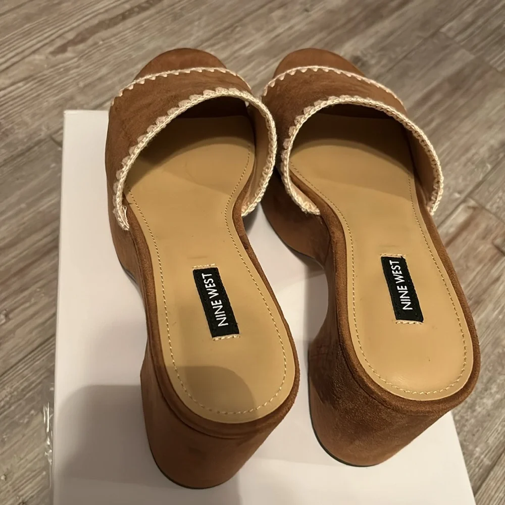 Nine West yickie2 medium brown‎ size 9.5